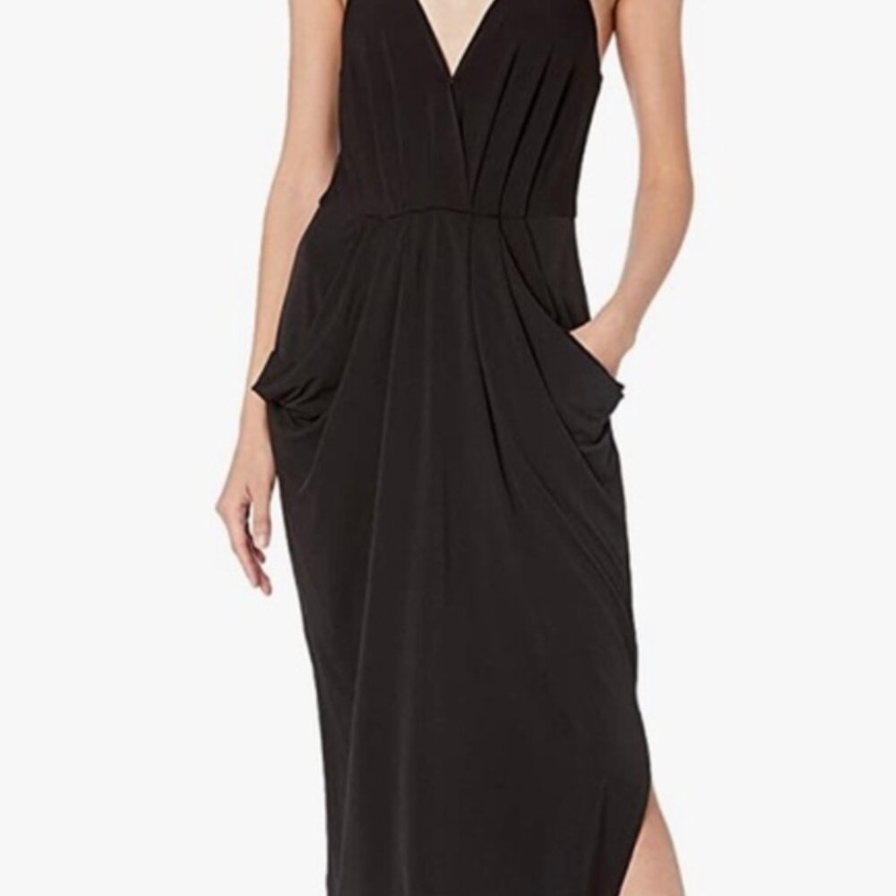 BCBGeneration Black Midi Dress